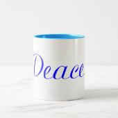 Mok van de vrede in Blue Coffee (Center)