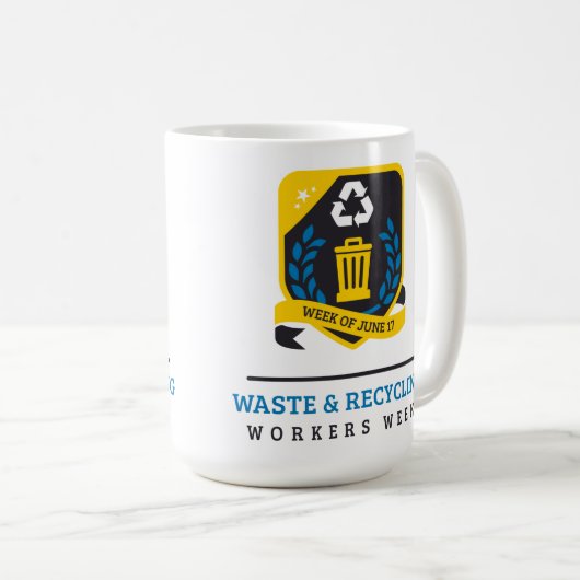 Mok van de week van afvalverwerkers (Voorkant rechts)