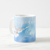 Mok van de White Dove Peace and Love White Dove (Voorkant links)