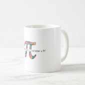 Mok van de Wiskunde van het pi-teken — Omtrek = Di (Voorkant rechts)