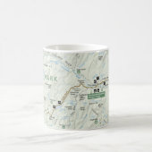 Mok van de Yosemite-kaart (Center)