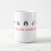 Mok van de zure inspiratie - wit (Center)