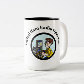 Mok van digitale-uurradio operator (Voorkant rechts)