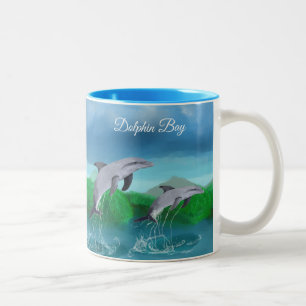 Mok van Dolphin Bay Tropische koffie door Yotigo