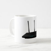 Mok van draadloze router (Voorkant links)