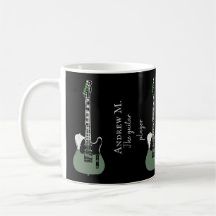Mok van elektrische gitaar/gitarist