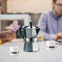 Mok van espresso voor honden- en hondenmakrelen