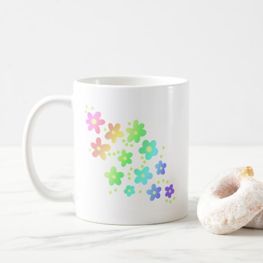 Mok van flessenbakkerij (Met donut)