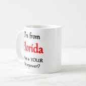 mok van florida koffie (Voorkant links)
