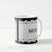 Mok van gepersonaliseerde snijkant van snijkant (Voorkant rechts)