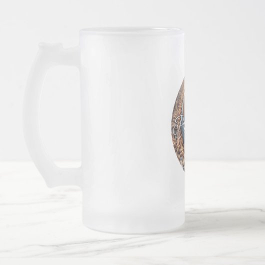 Mok van glas, bevroren, 16 oz (Links)
