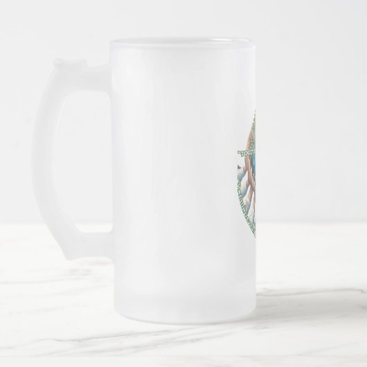 Mok van glas, bevroren, 16 oz (Links)