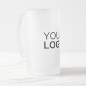 Mok van glas, bevroren - 16 oz (Voorkant links)