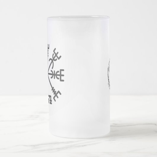 Mok van glas, bevroren, Valhalla Oliver | Vegvisir (Center)