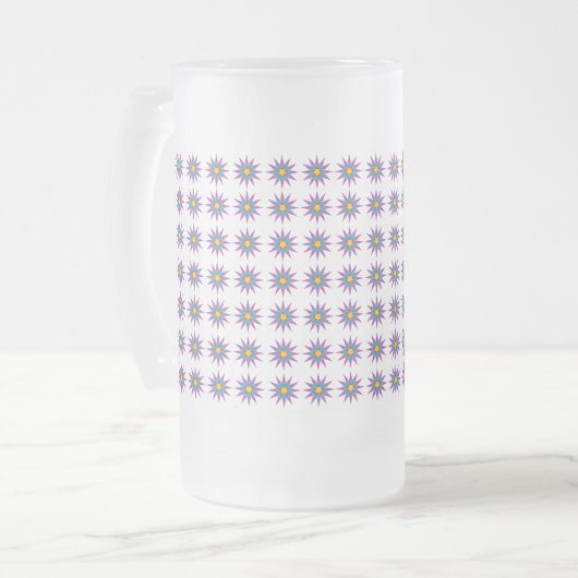 Mok van glas voor frisdranken (Voorkant links)
