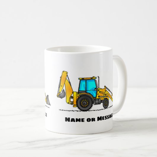 Mok van graafmachines, Mok van graafmachines, bouw (Voorkant rechts)