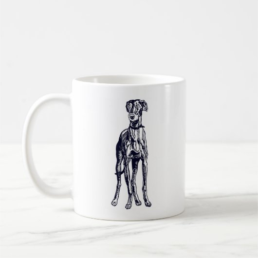 Mok van Greyhound Breed Coffee (Links)
