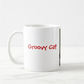 Mok van Groovy Cat Coffee (Links)