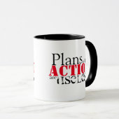 Mok van het actieplan (Voorkant rechts)