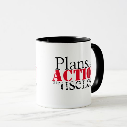 Mok van het actieplan (Voorkant rechts)