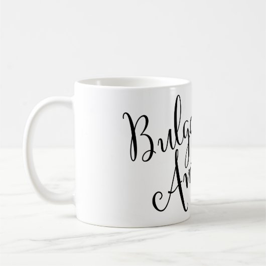 Mok van het Bulgaarse Amerikaanse binnenste hart (Links)