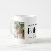 Mok van het kattenkoffieprogramma voor fotopapier  (Voorkant links)