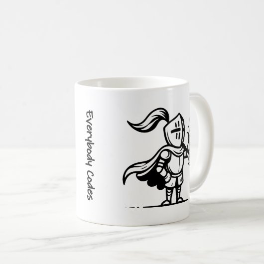 Mok van het Koninkrijk der algoritmen (Voorkant rechts)
