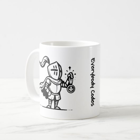 Mok van het Koninkrijk der algoritmen (Voorkant links)