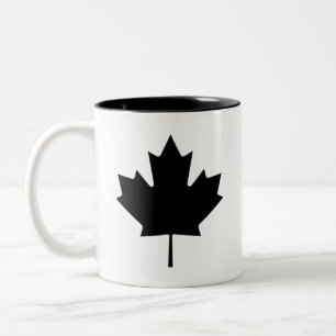 mok van het "Maple Leaf"-Pictogram