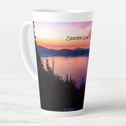Mok van het meer van de Oregon Sunset Tall (Linkerhoek)