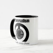 Mok van het minder-Churchy-metaversalisme (Voorkant links)