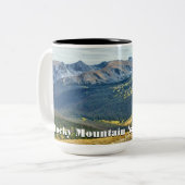 Mok van het nationale park Rocky Mountain (Voorkant links)