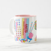 Mok van het oude Snoep Sweet Shoppe (Voorkant links)