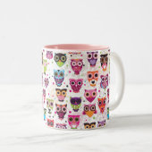 Mok van het uilpatroon bevestigen (Voorkant rechts)