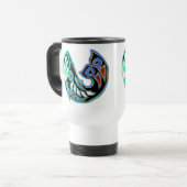 Mok van het walvissymbool (Voorkant links)