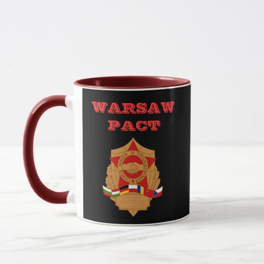 Mok van het Warschaupact Вс ,рша . . . . van het   (Links)