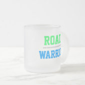 MOK VAN HET WEGENWARRIOR (gefronst glas) (Voorkant rechts)