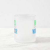 MOK VAN HET WEGENWARRIOR (gefronst glas) (Center)