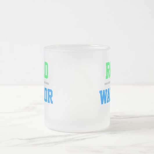 MOK VAN HET WEGENWARRIOR (gefronst glas) (Center)