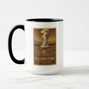 Mok van het Yellowstone National Park