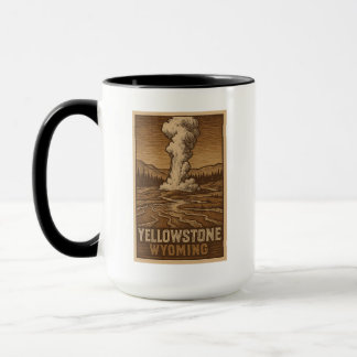 Mok van het Yellowstone National Park