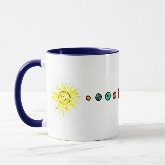 Mok van het zonnestelsel (Links)