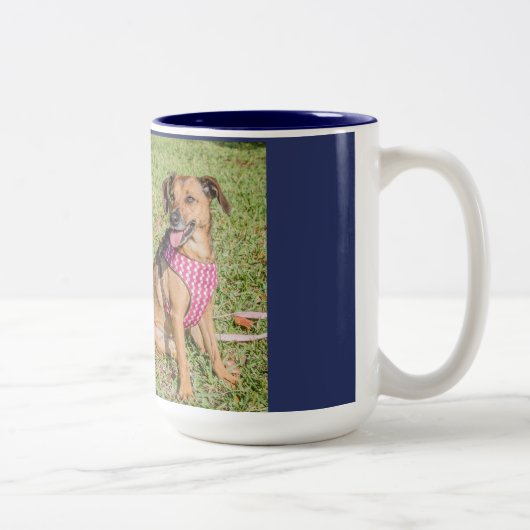 mok van hondenliefhebber, Coffe/Tea-Mok voor Honde (Rechts)