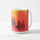 Mok van hot-Beverage (Voorkant rechts)