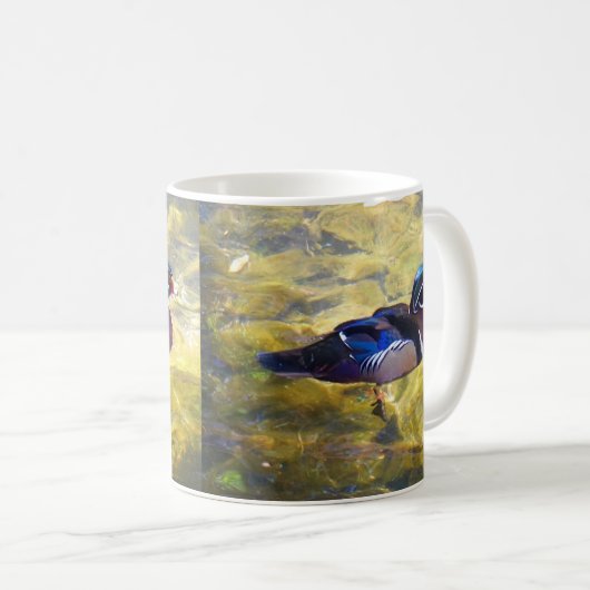 Mok van hout Duck (Voorkant rechts)