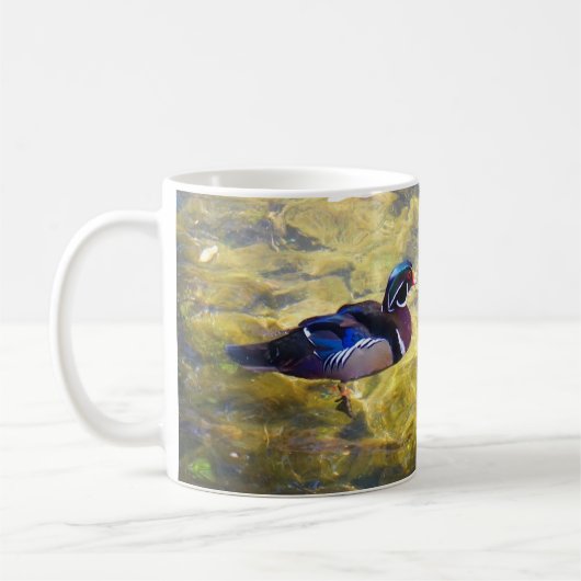 Mok van hout Duck (Links)