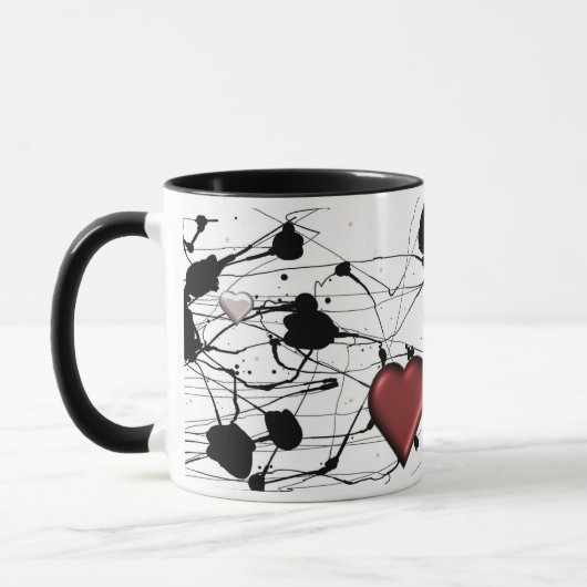 Mok van inkt en hart (Links)