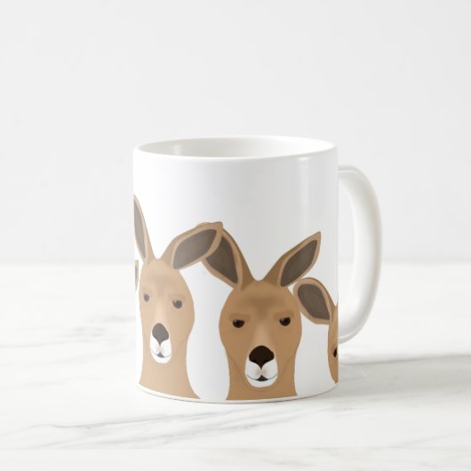 Mok van kangoeroes (Voorkant rechts)