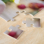 Mok van kerstcacao, Snowman Marshmallow Legpuzzel (Zijkant)