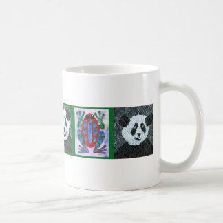 Mok van kikkers en pandas